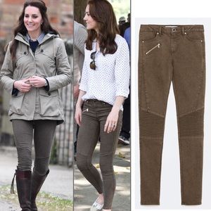 Zara biker jeans size 2